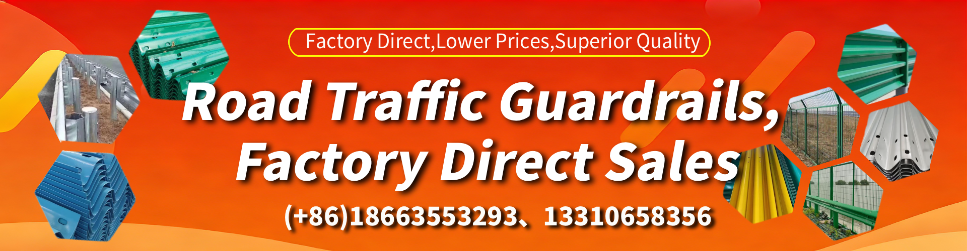 California Traffic Barrier Manufacturer, Road Barrier, Wave Beam Guardrail, Anti-collision Barrier, Isolation Barrier, Protective Fence